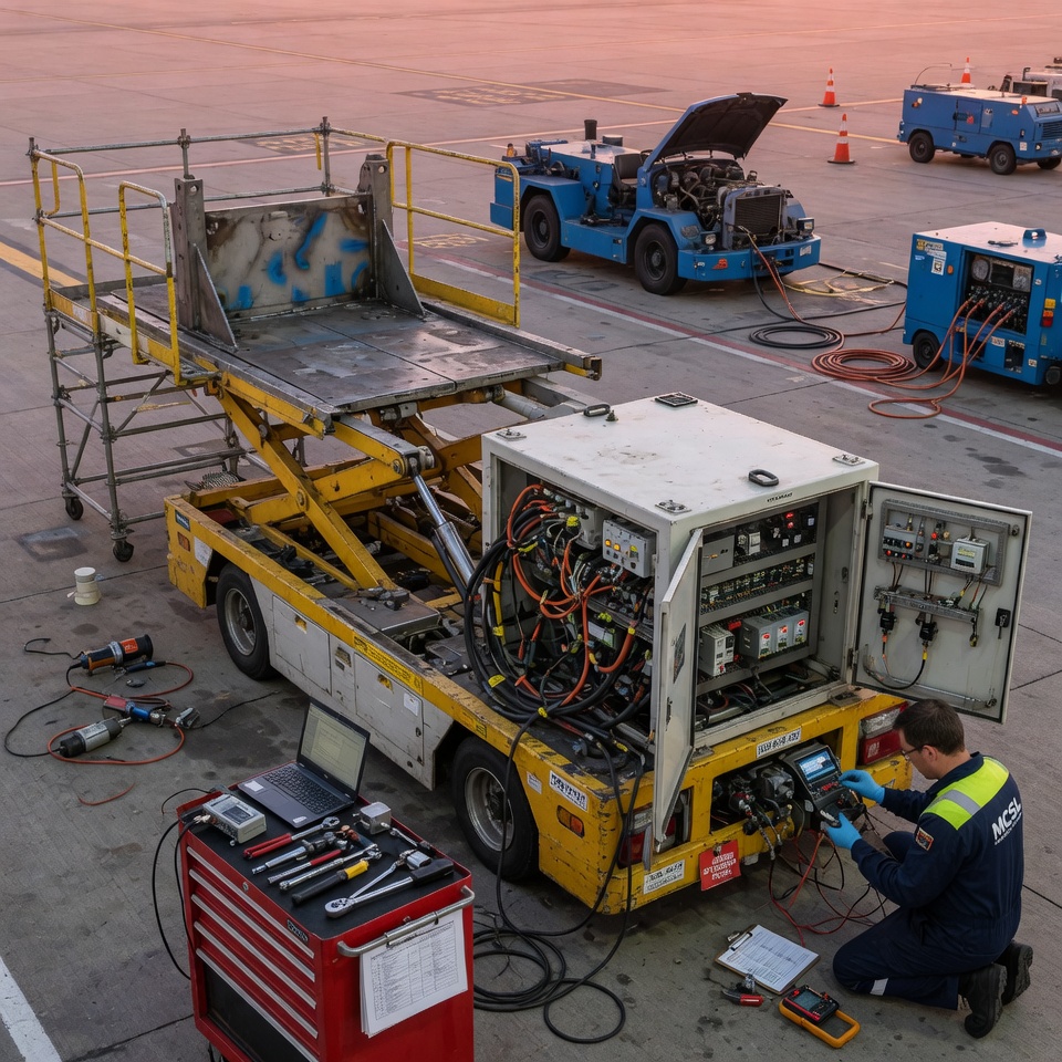 Ground Support Equipment (GSE) Automation - MASK Control Systems Ltd